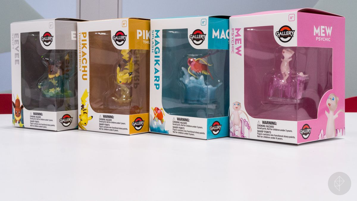 Pokémon Gallery Figures - collection front angle