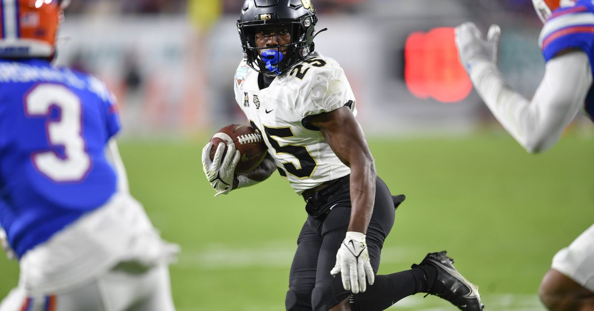 UCF football team is trading jersey numbers for QR codes