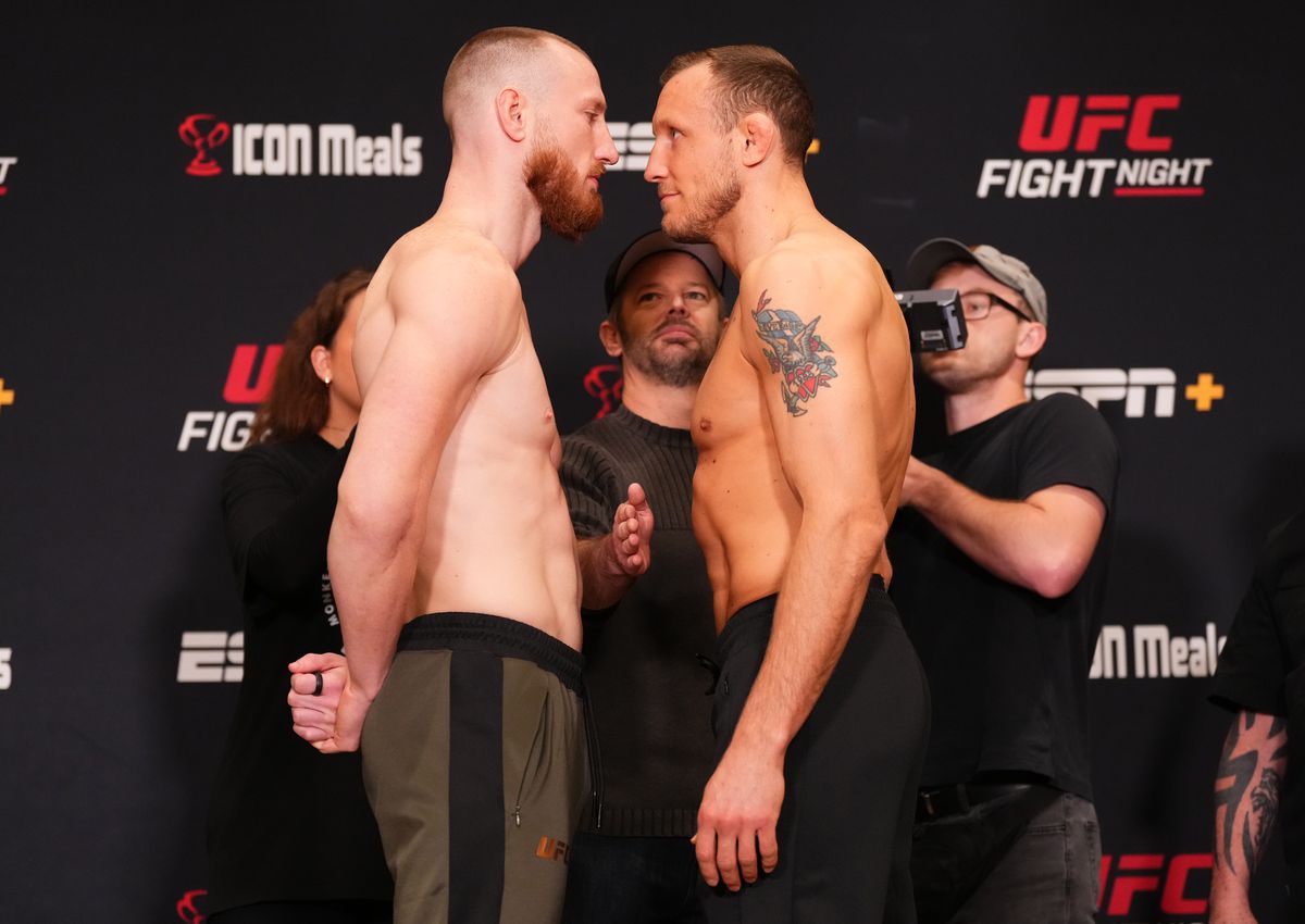 UFC Fight Night: Hermansson v Pyfer Weigh-in