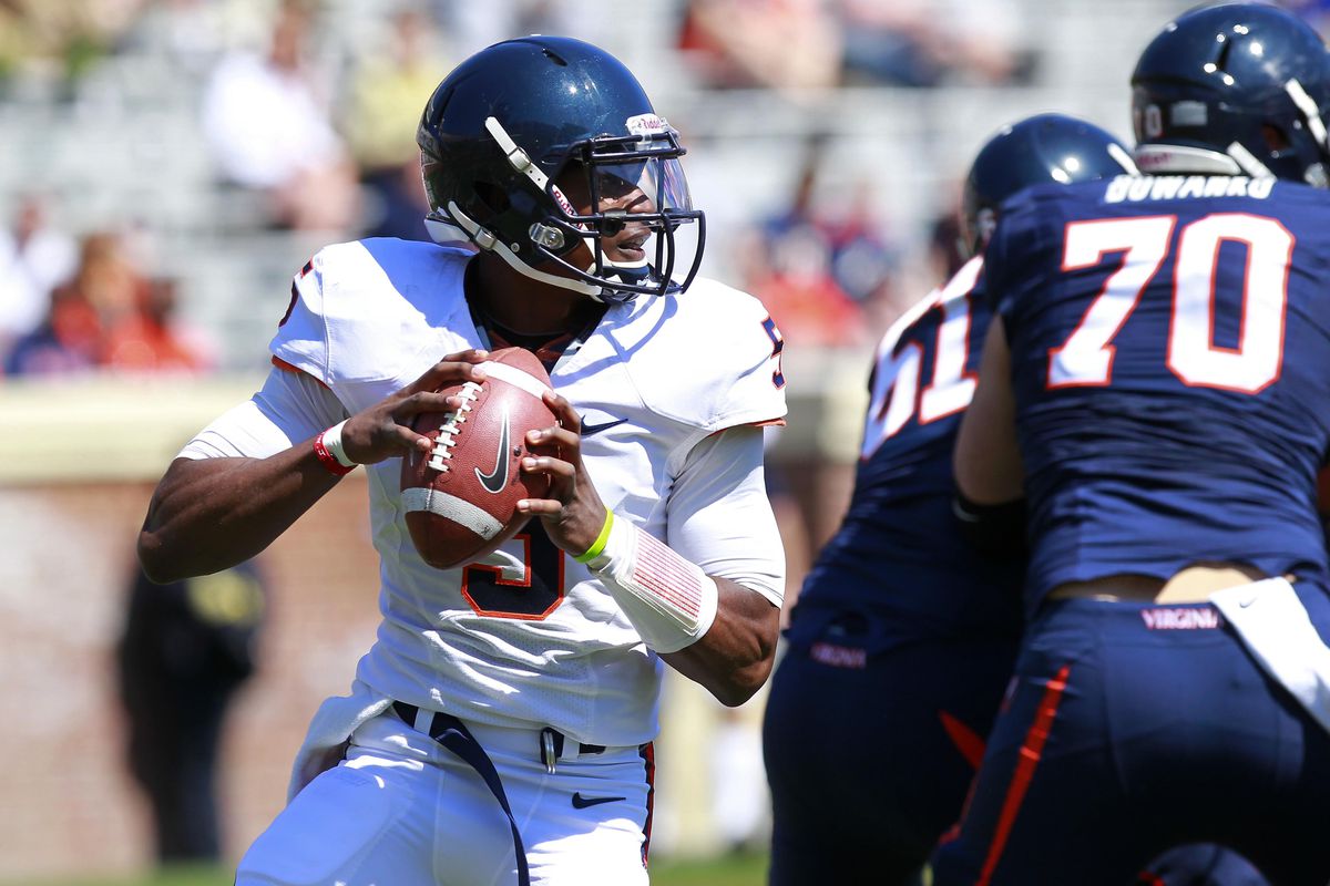 David Watford will be the Cavaliers' starting quarterback vs BYU on August 31st. 