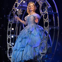 Kara Lindsay as Glinda in "Wicked." The show is playing in Salt Lake City at the Eccles Theater through March 3.