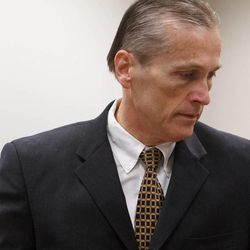 Martin MacNeill appears in court as his trial continues in 4th District Court in Provo, Thursday, Oct. 31, 2013. MacNeill is accused of murder for allegedly killing his wife, Michele MacNeill, in 2007.