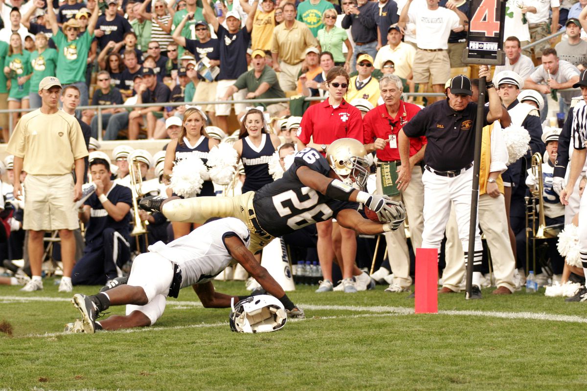 NCAA Football - Penn State vs Notre Dame - September 9, 2006