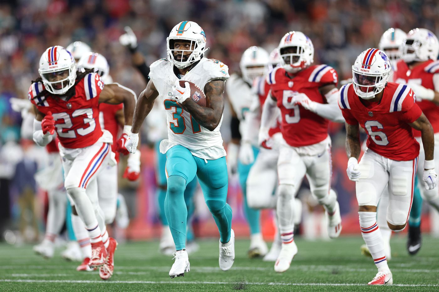 New England Patriots @ Miami Dolphins Dwell subject and recreation data