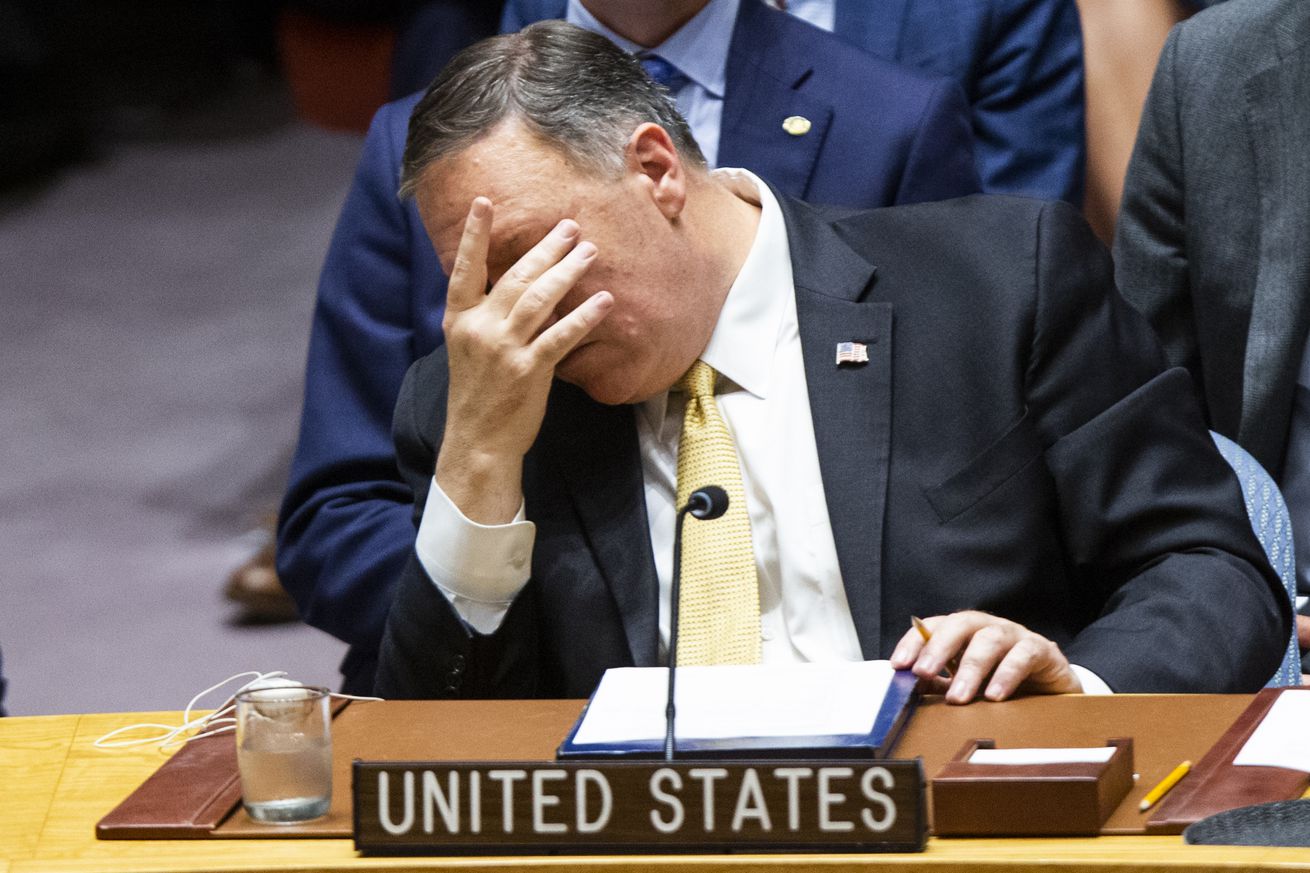 Secretary Of State Mike Pompeo Participates In Security Council Debate At The United Nations