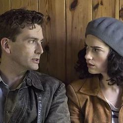 David Tennant and Janet Montgomery star in the BBC thriller "Spies of Warsaw," released on DVD and Blu-ray this week.
