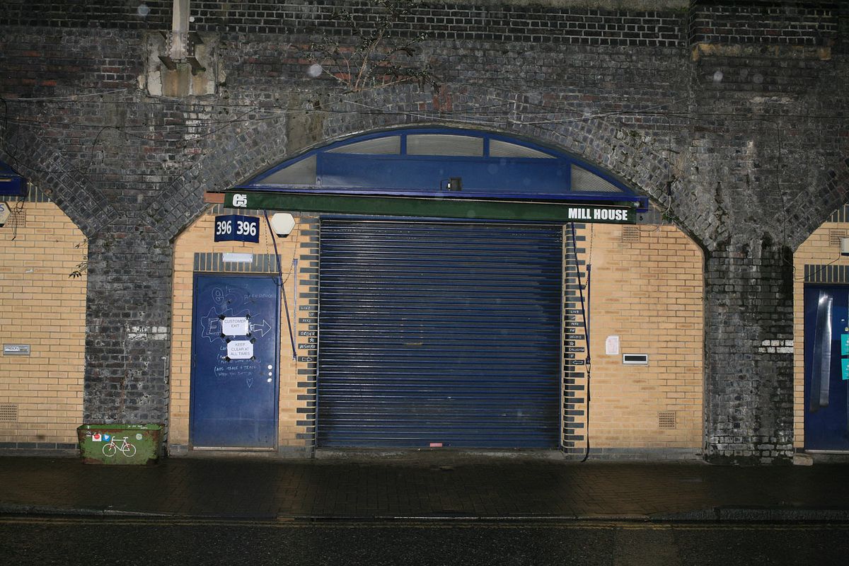 e5 Bakehouse on the edge of London Fields closed during the coronavirus lockdown in London