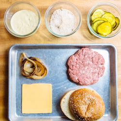 All of the elements for Filament's off-menu burger are made in-house by Chef Cody Sharp.