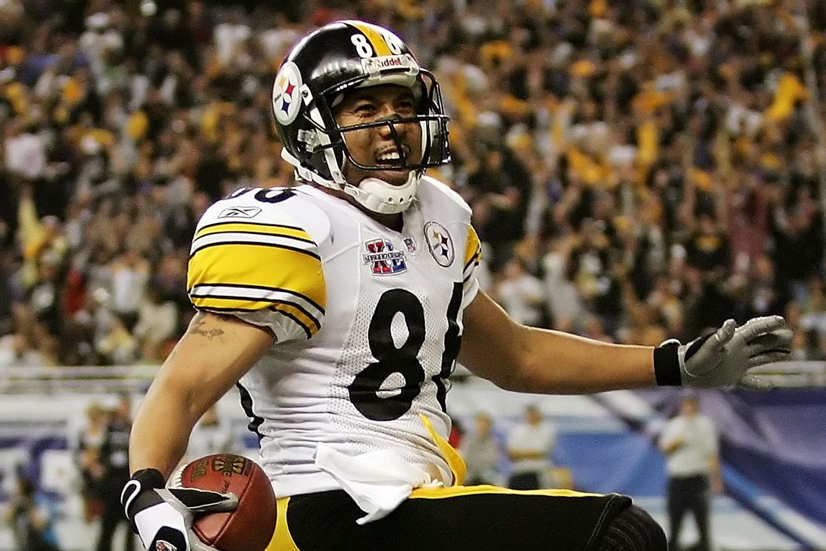 Celebrating Hines Ward's performance for the Steelers in Super Bowl XL -  Behind the Steel Curtain