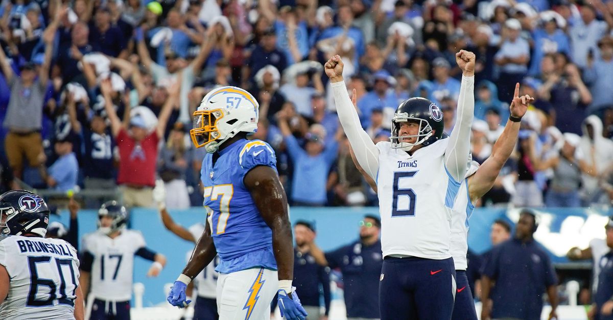 Titans’ Nick Folk named AFC Special Teams Player of the Week