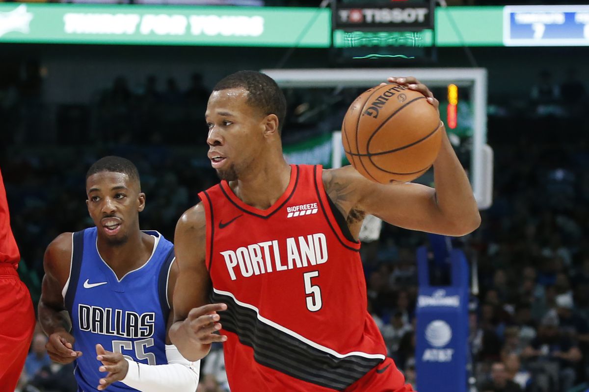 NBA: Portland Trail Blazers at Dallas Mavericks