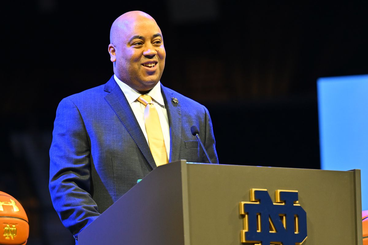 NCAA Basketball: Notre Dame Introductory Head Coach Micah Shrewsberry Press Conference
