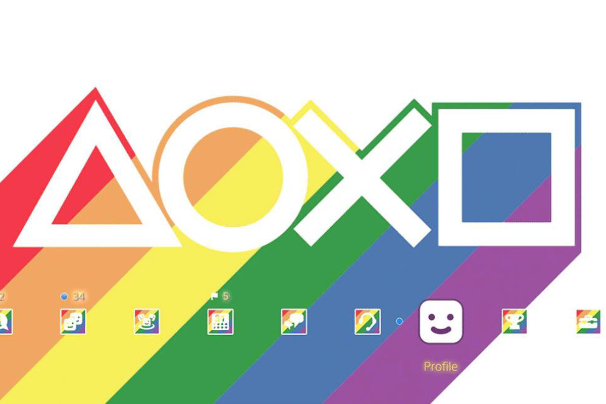 PlayStation Pride theme