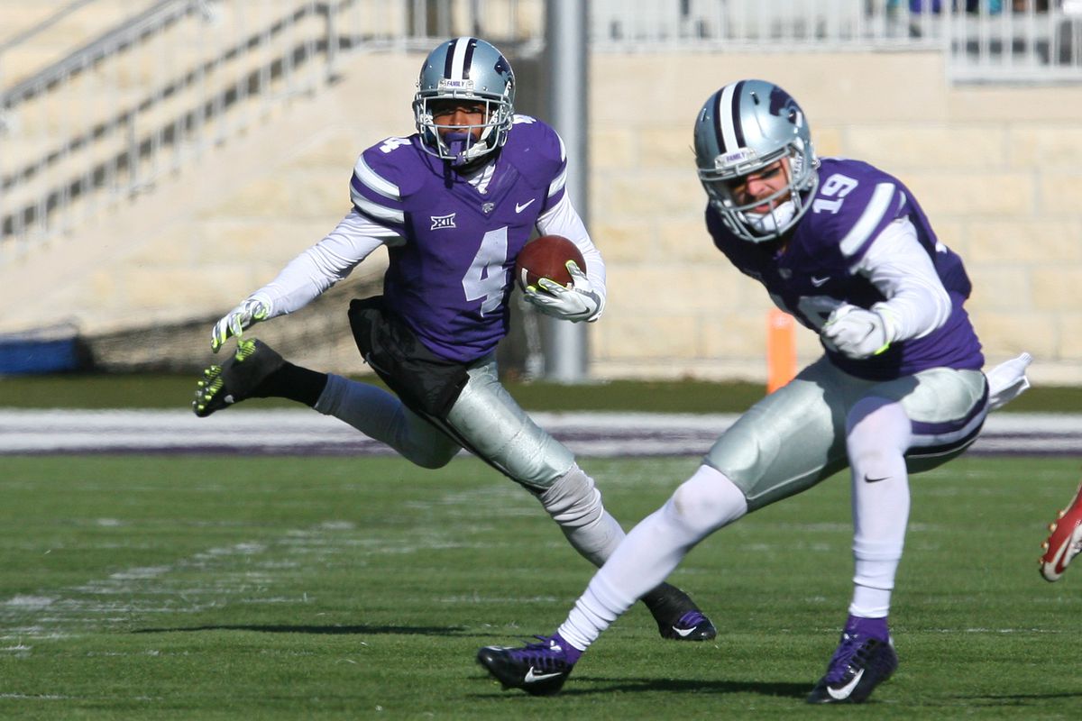 When he wasn't battling nagging injuries in 2015, Dominique Heath was a spark plug for a K-State team lacking explosive star power. One thing I'm not going to miss, though? "No. 4 is now wearing No. 87."