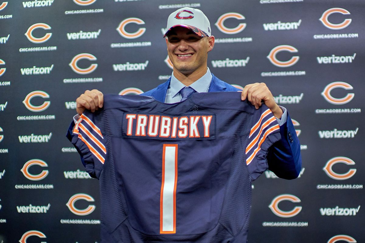 NFL: APR 28 Chicago Bears Mitchell Trubisky Press Conference