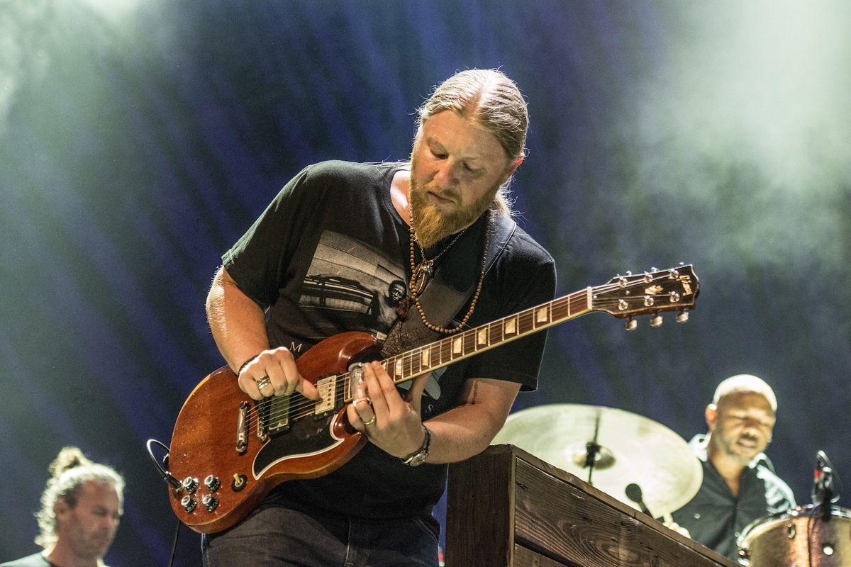 Derek Trucks played guitar with the Allman Brothers for 15 years. His uncle, Butch Trucks, was a founding member of the band. Derek Trucks met Susan Tedeschi at an Allman Brothers concert in 1999 when she opened for the Southern rock band.