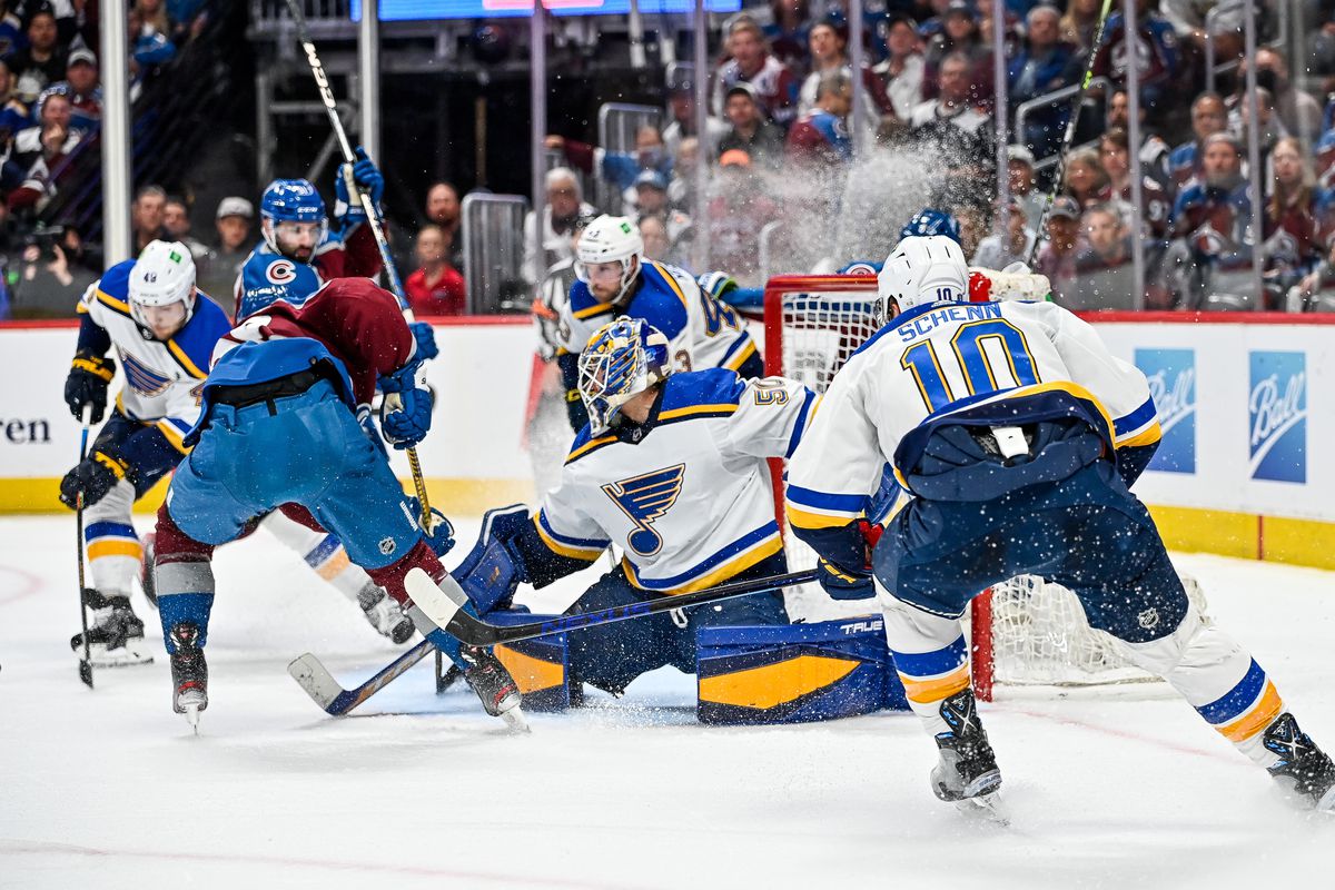 NHL: MAY 19 Playoffs Round 2 Game 2 - Blues at Avalanche