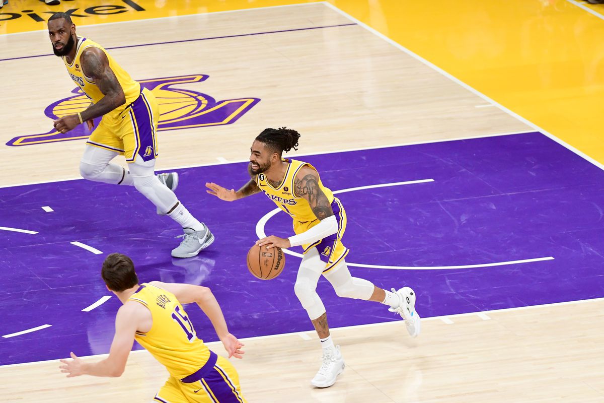 2023 NBA Playoffs - Denver Nuggets v Los Angeles Lakers