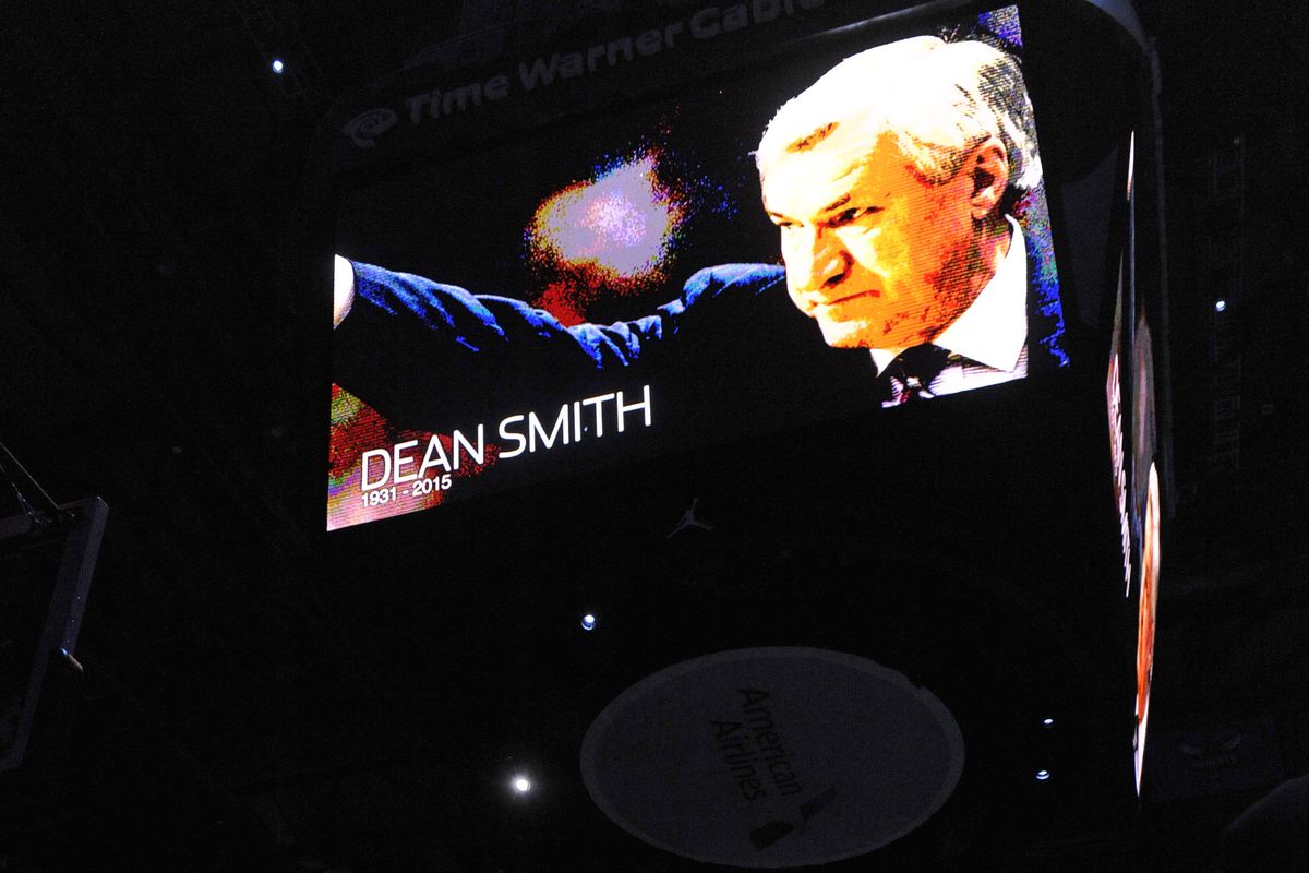 The Charlotte Hornets payed tribute to Smith prior to their game on Sunday. 