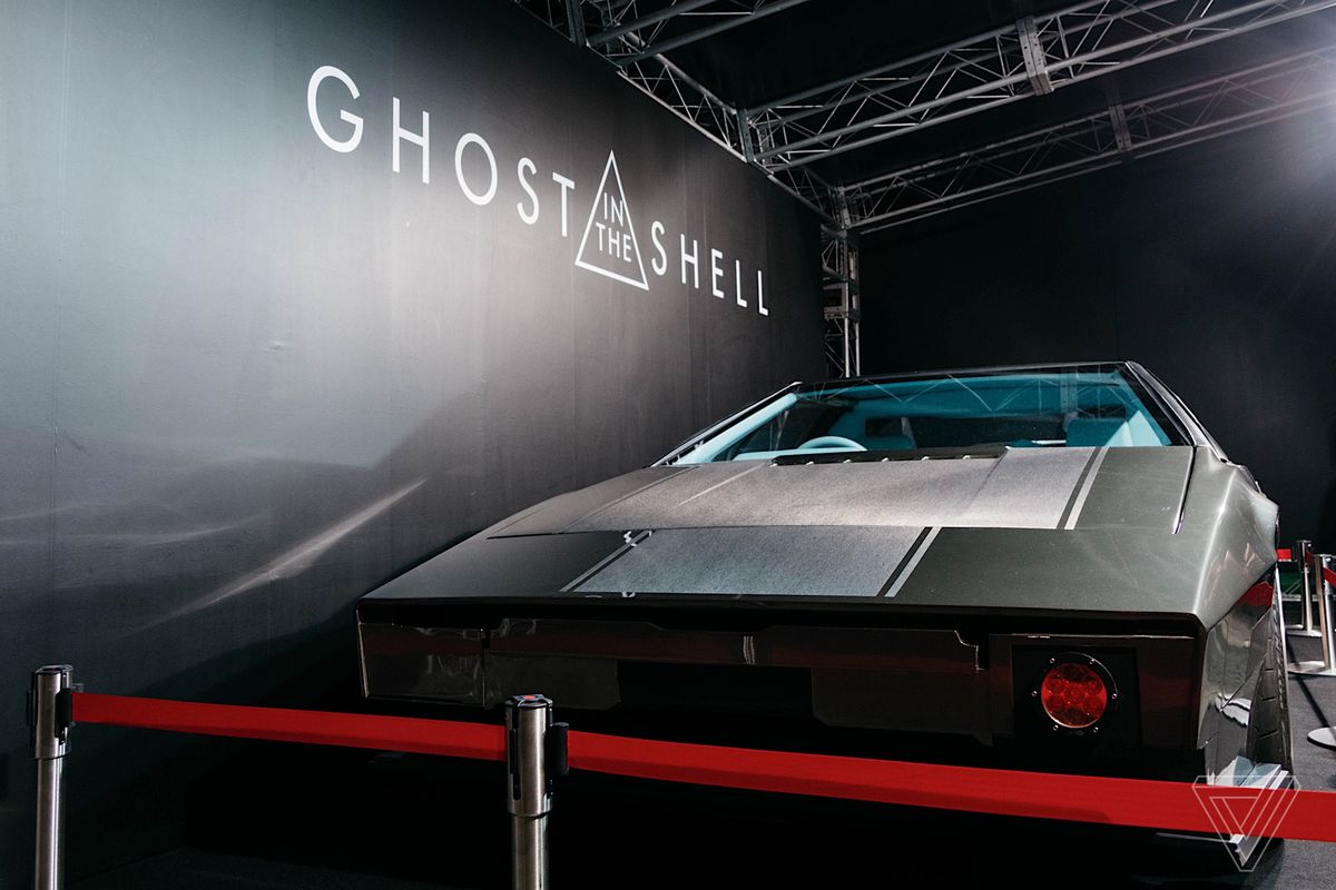 Ghost in the Shell costumes and props