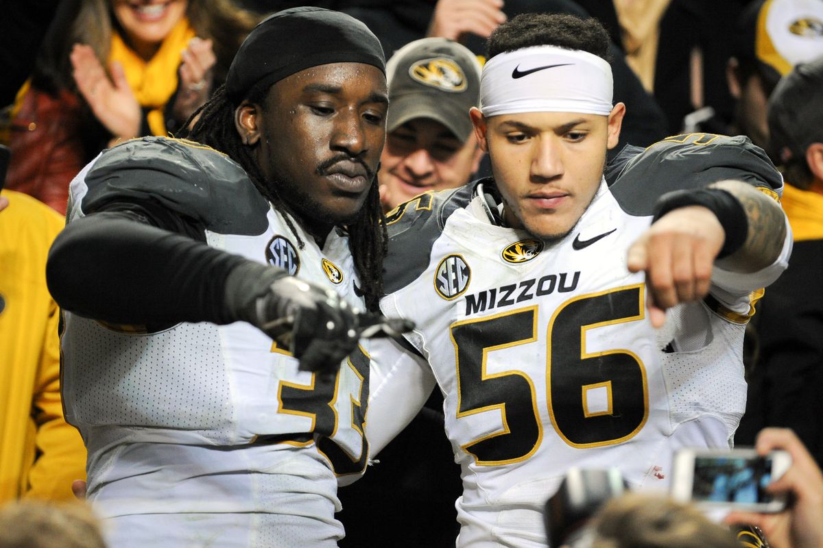 Markus Golden (left) and Shane Ray (right) are a fearsome defensive end tandem for the Mizzou Tigers.