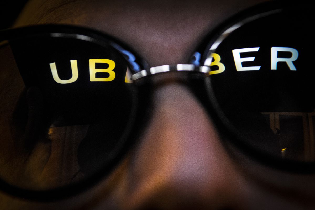 Uber Logo in Sunglasses