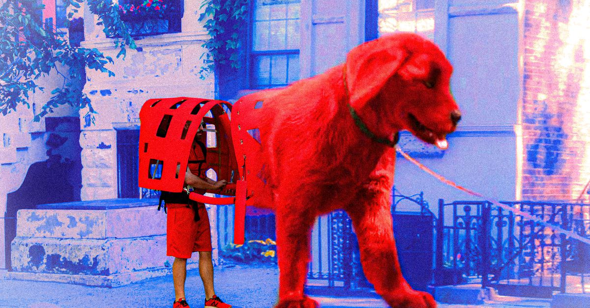 True Story: The Real-life Stand-ins for Clifford the Big Red Dog