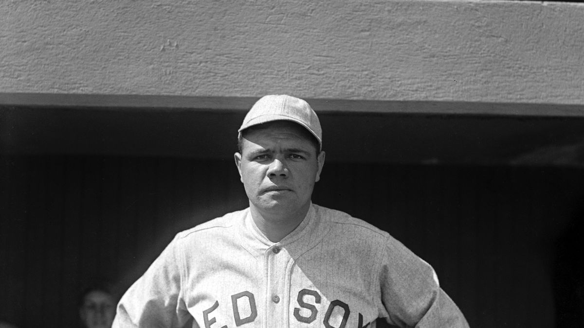 Babe Ruth in Uniform
