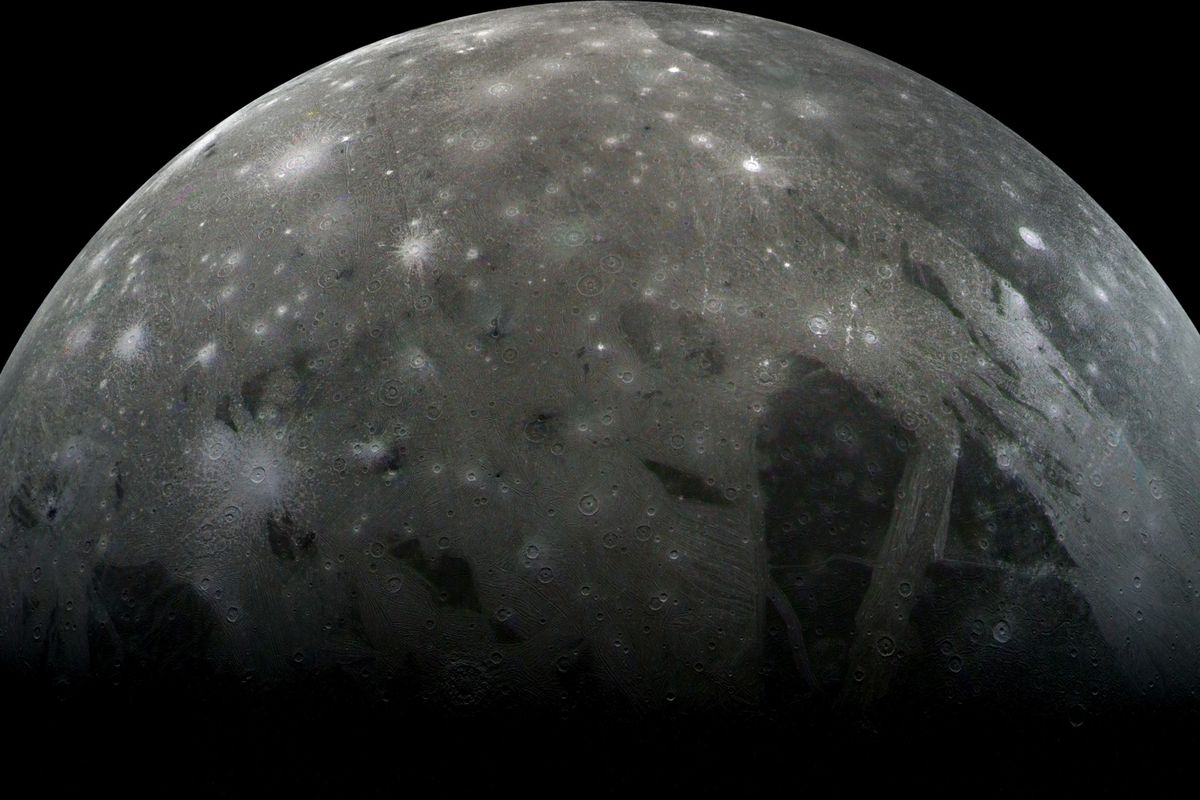 Ganymede is a moon of Jupiter.