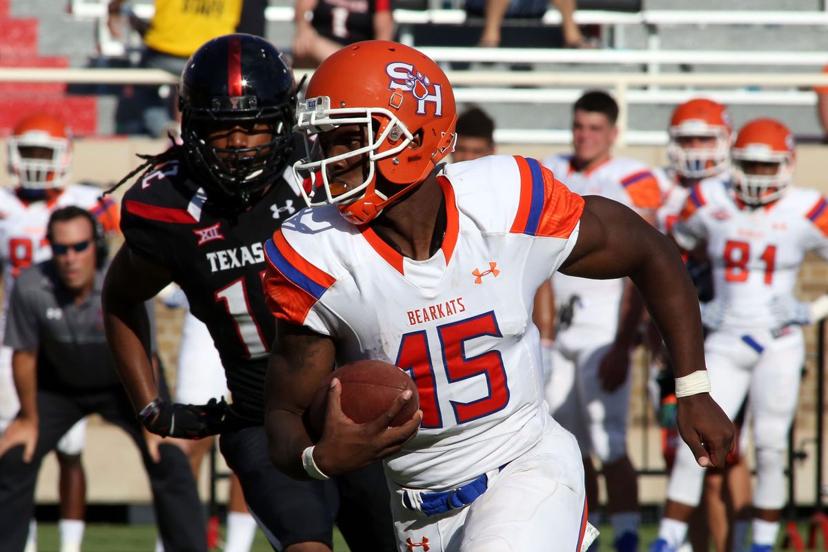 The Sam Houston State Bearkats enter the final week of the FCS season atop the media poll.