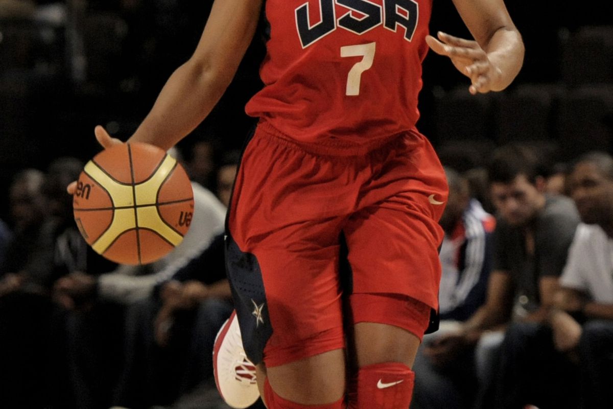 Maya Moore has traded in her national flag blue for national flag red. Joe Toth-US PRESSWIRE
