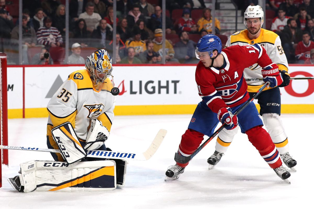 NHL: Nashville Predators at Montreal Canadiens