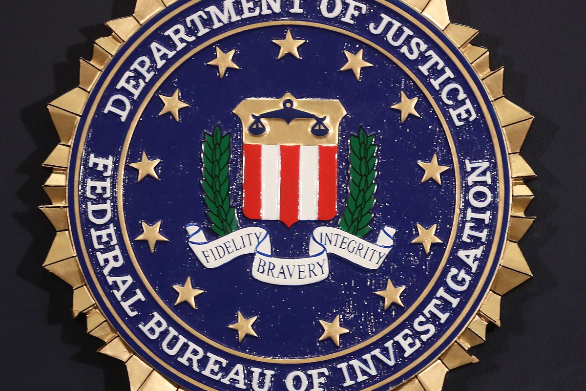 The FBI’s seal.