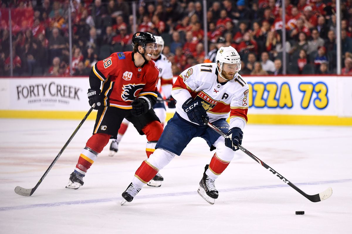 NHL: OCT 24 Panthers at Flames