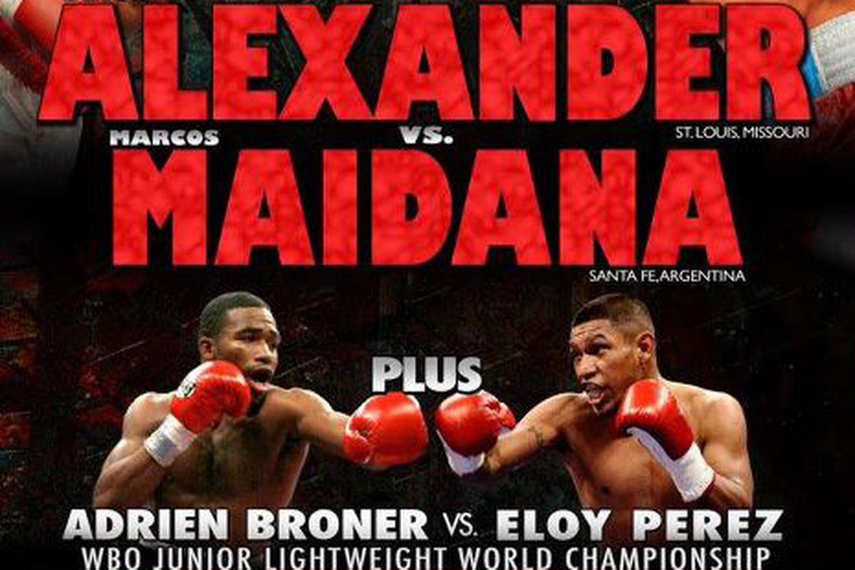 Adrien Broner is the solid favorite tonight against Eloy Perez.