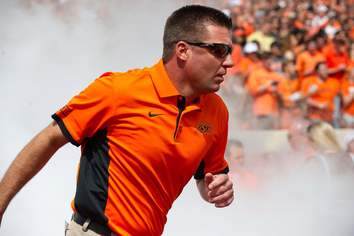 Is Mike Gundy trying to be Kliffy here?