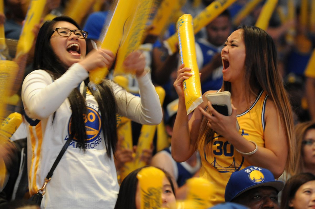 CA: Golden State Warriors Host NBA Finals Game Six Watch Party