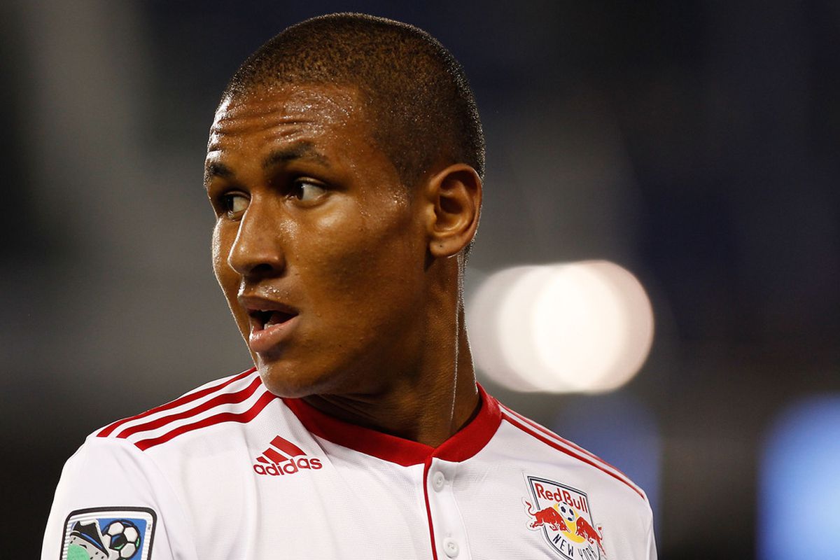 As this kid loves saying on Twitter, LEGOOOOO. (Photo by Mike Stobe/Getty Images for New York Red Bulls)