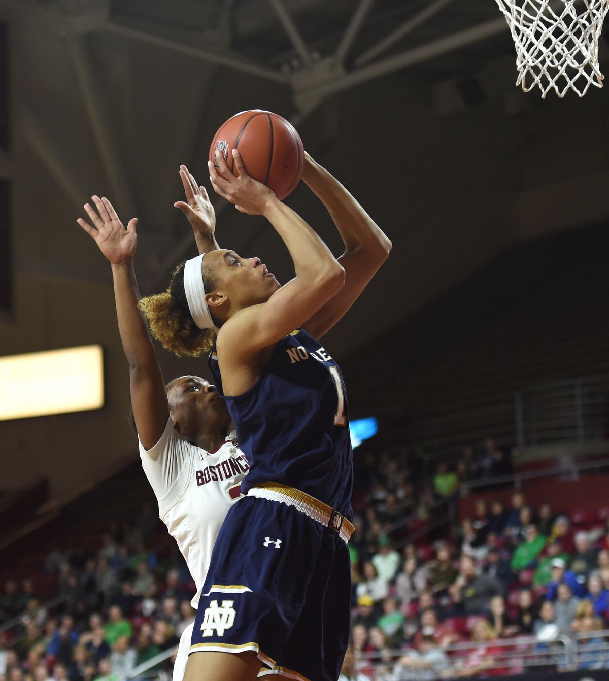 NCAA Womens Basketball: Notre Dame at Boston College