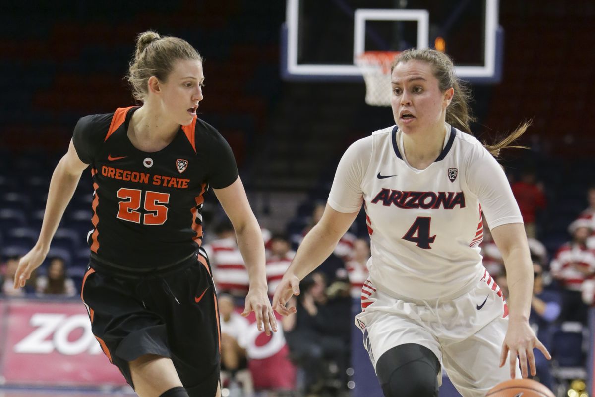 COLLEGE BASKETBALL: FEB 23 Women’s - Oregon State at Arizona