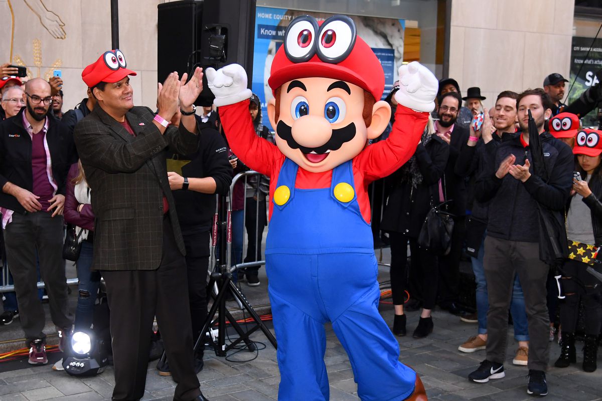 Super Mario Odyssey Launch Event Co-Hosted by Jordan Fisher