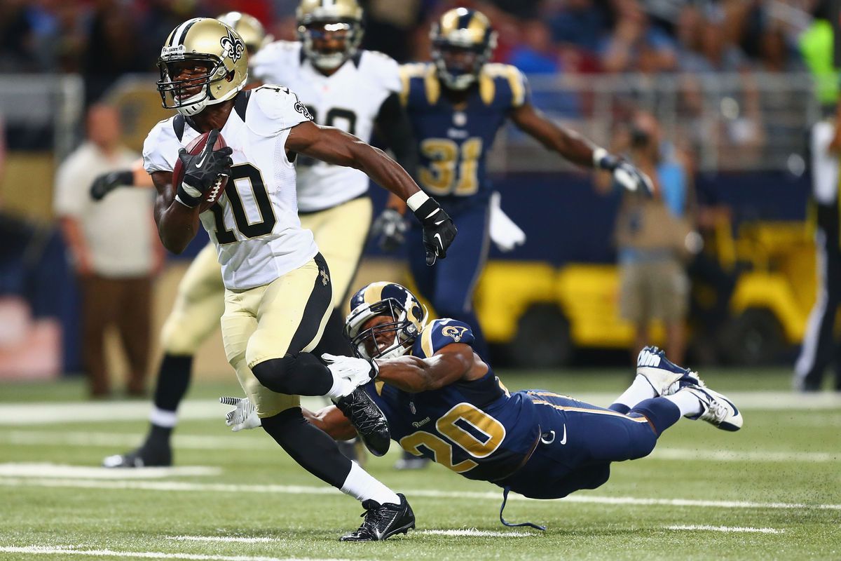 WR Brandin Cooks figures to be a big part of a promising 2014 season for the Saints.