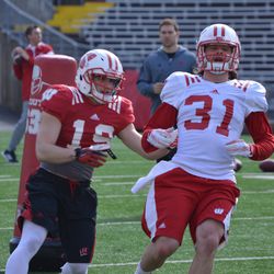 More Badgers special teams play from Friday's practice
