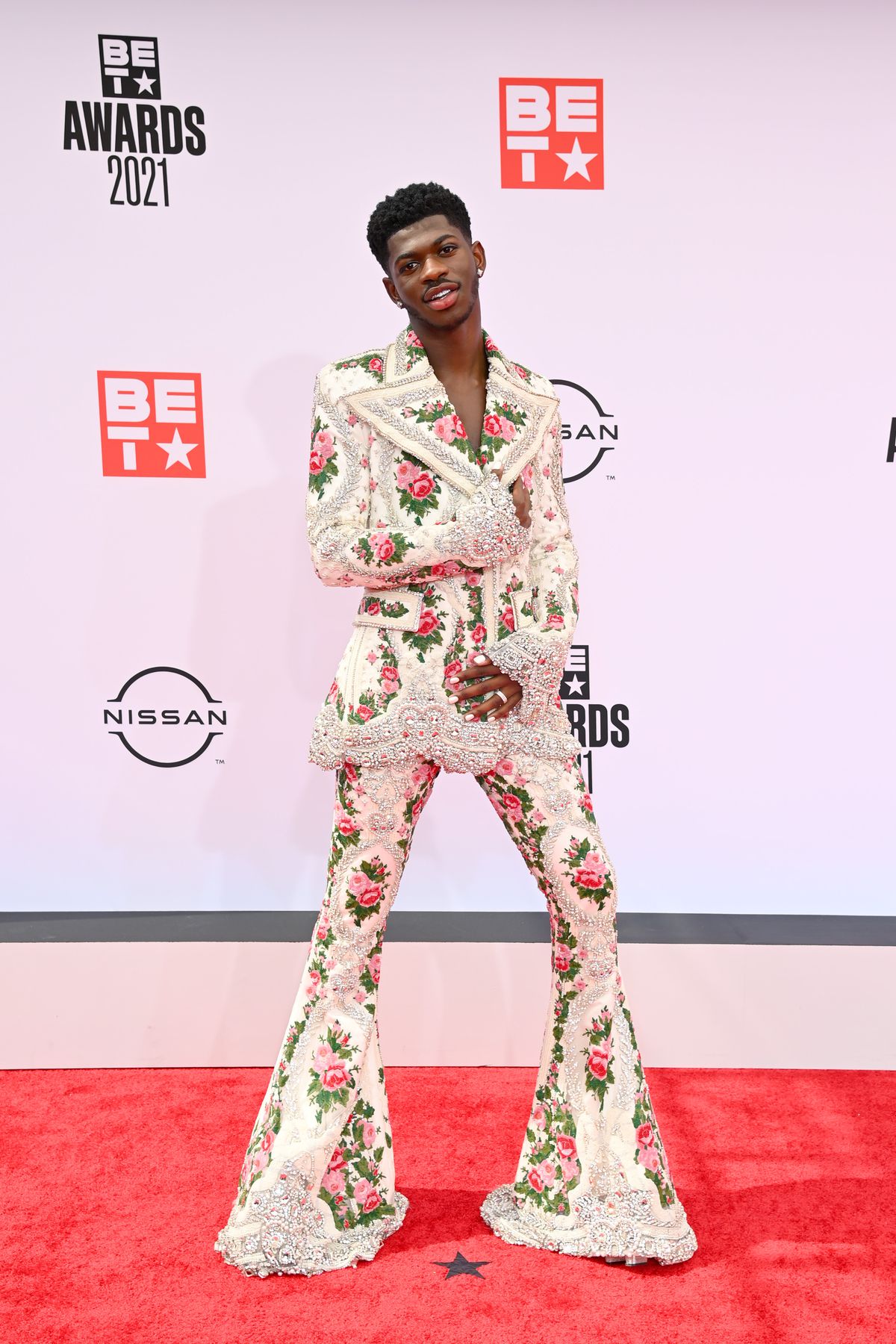 Lil Nas X attends the BET Awards 2021 at Microsoft Theater on June 27, 2021 in Los Angeles, California.