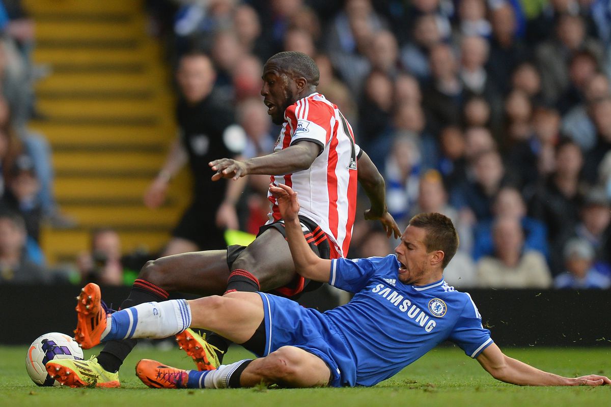Altidore winning a crucial penalty at Stamford Bridge in April