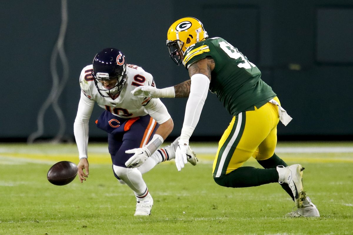 Mitch Trubisky put up a 74.7 passer rating in his return as the Bears’ starter.