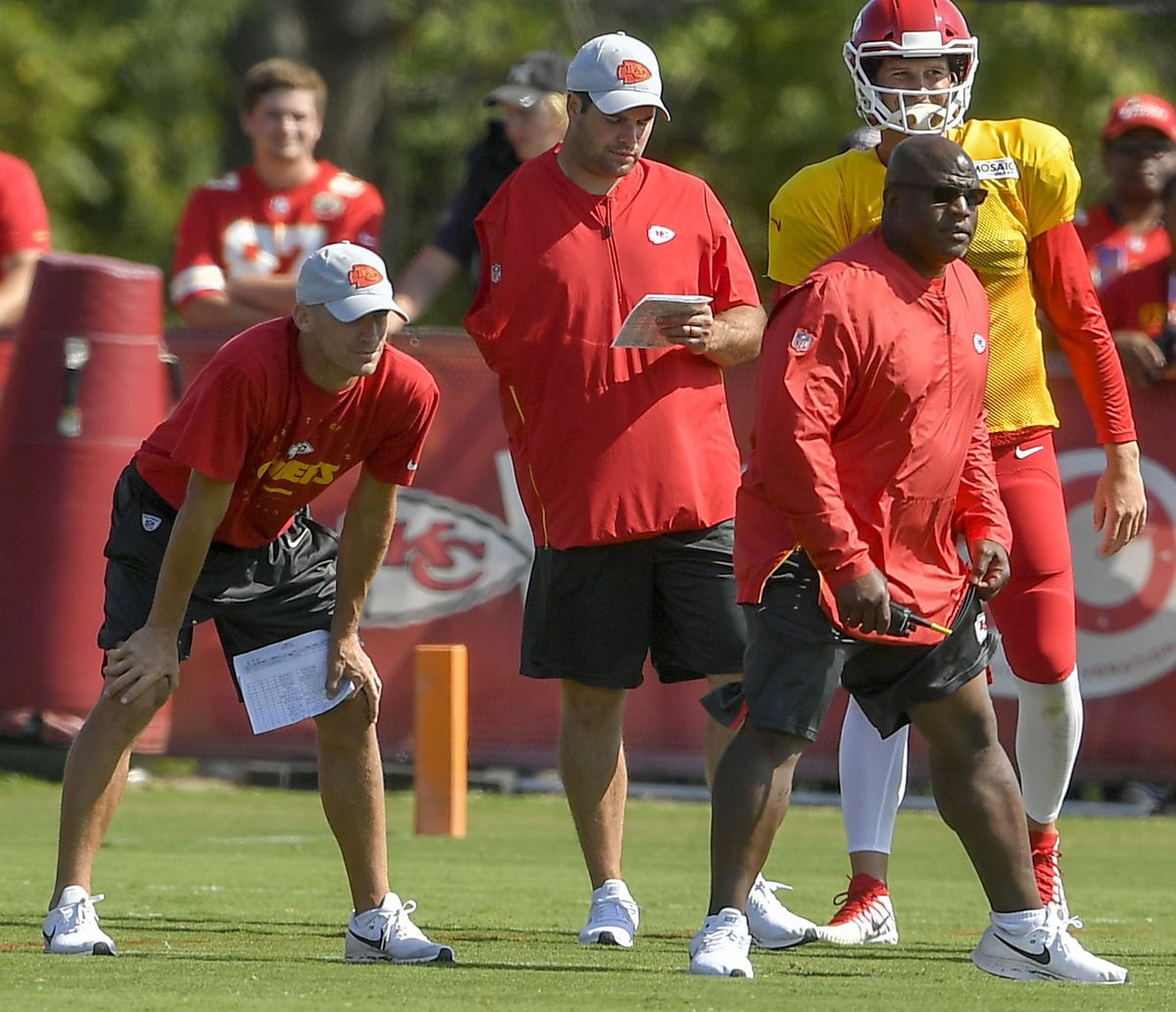 Losing an arm helped make this Chiefs assistant coach who he is
