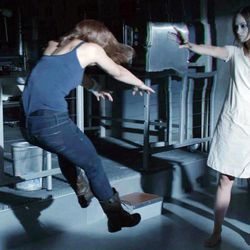 Sarah Bolger, left,  and Olivia Wilde star in Relativity Media's "The Lazarus Effect.”