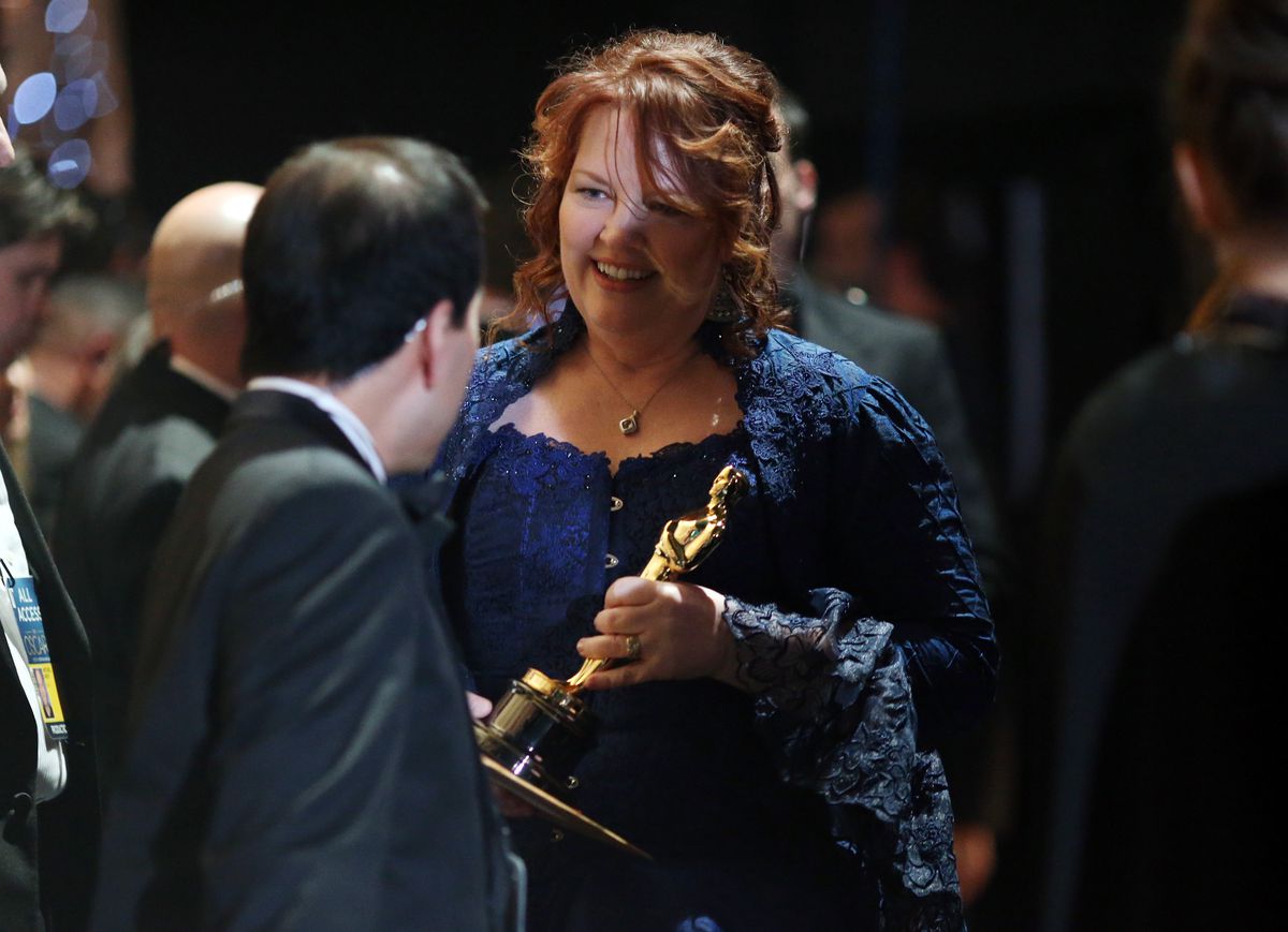 Brenda Chapman winning Oscar for Brave