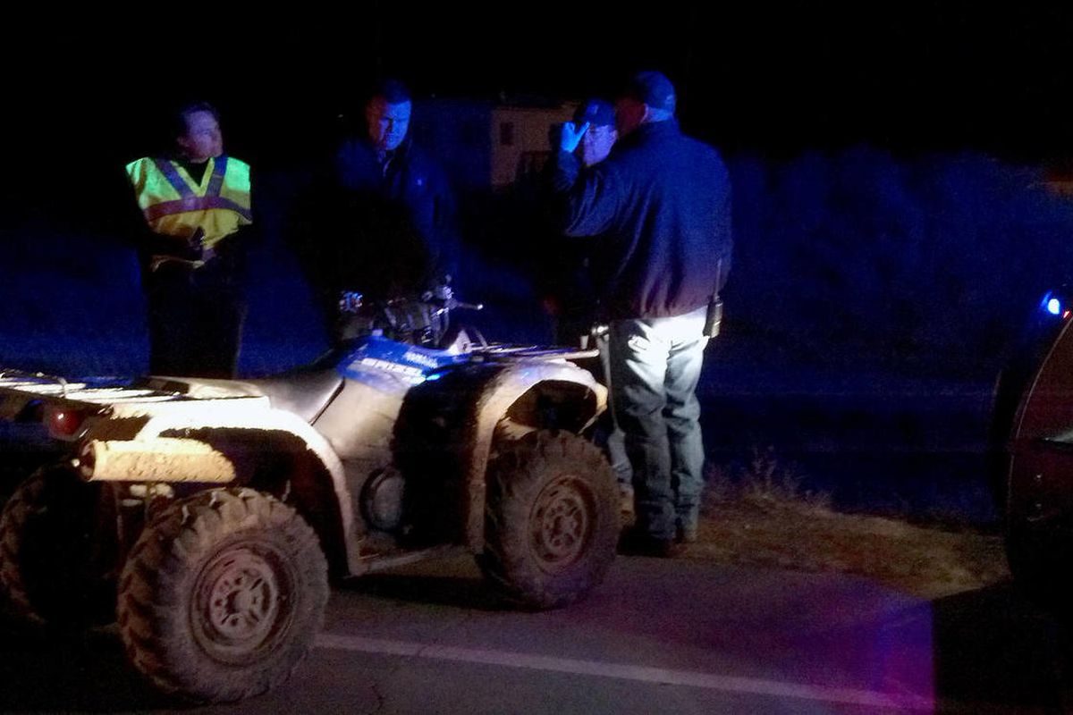 One person is dead after a crash early Monday morning, March 10, 2014, involving an ATV and at least one pickup truck on U.S. 40 near Myton in Duchesne County.